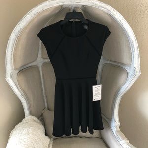 Black stretch dress